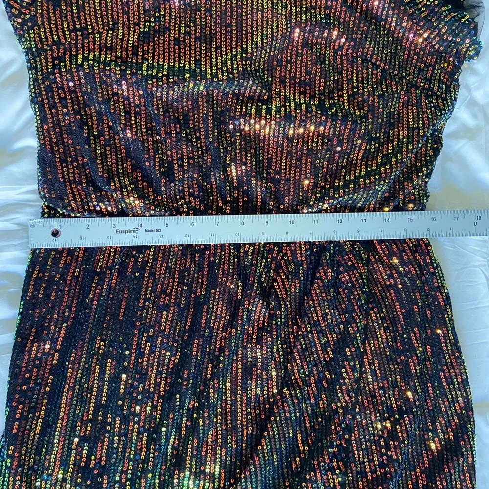 GRACE KARIN Women's Sparkly Cocktail Holiday Cap Sleeve Evening Shift Dress SZ L - Picture 17 of 17